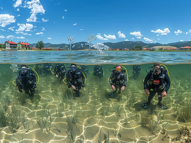 Nejlepší místa na potápění v České republice
