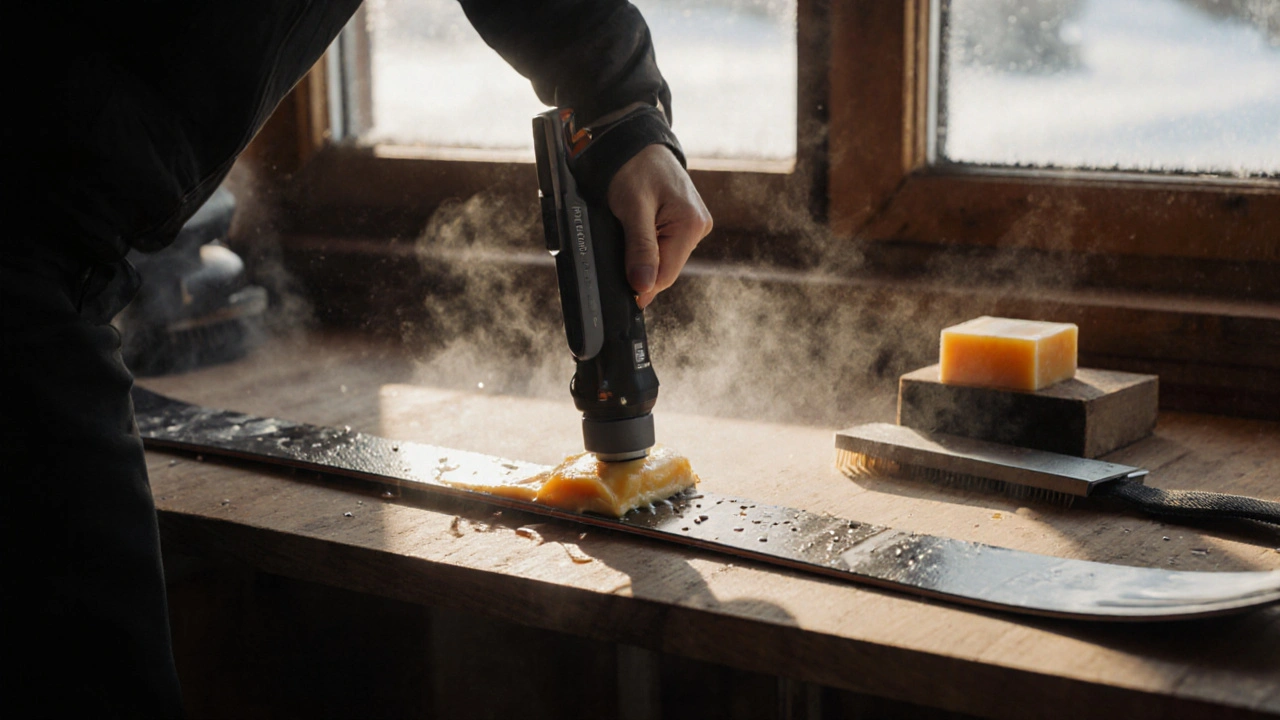 Jak správně mazat sjezdové lyže - krok za krokem pro lepší jízdu