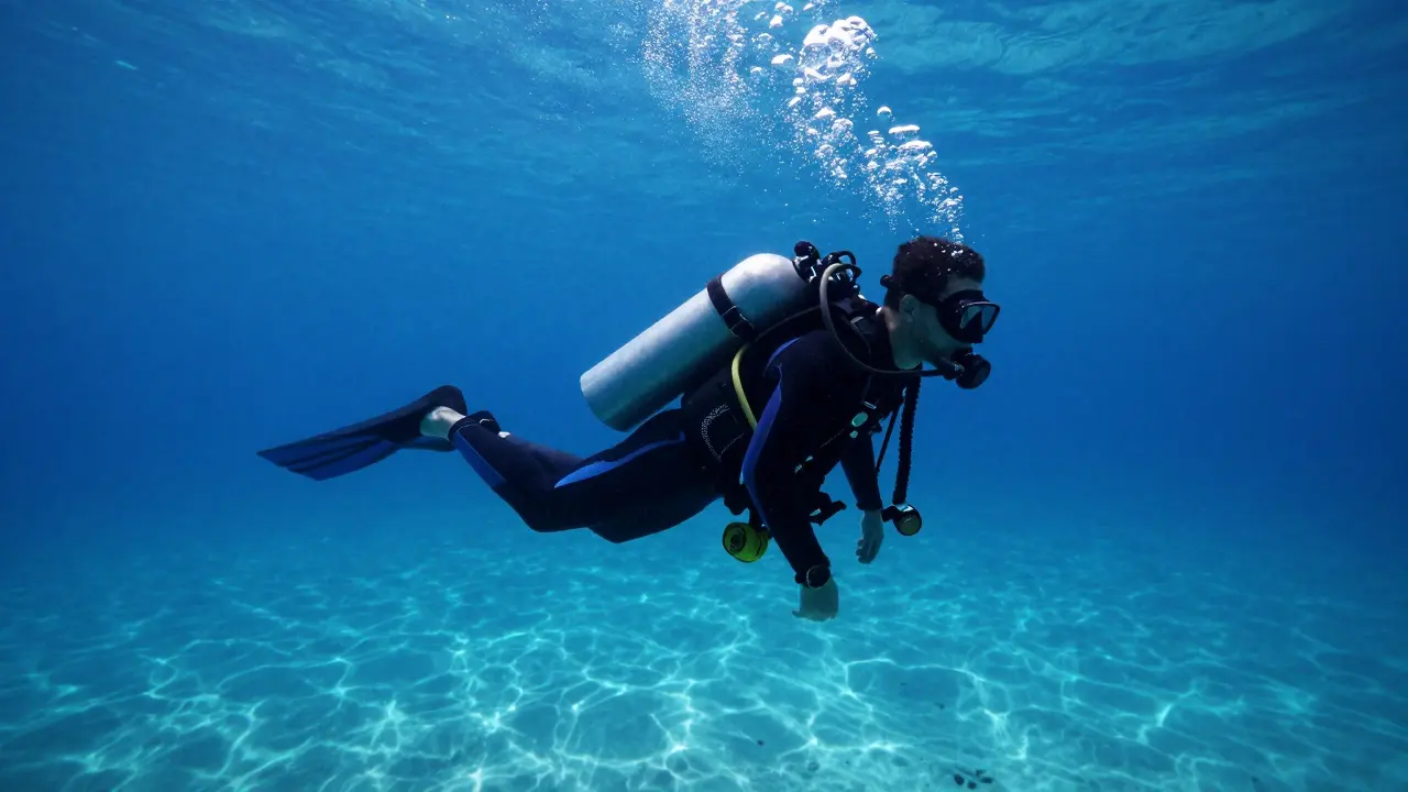 Jak funguje potápění? Úplný průvodce fyzikou, technikou i bezpečím při ponoru