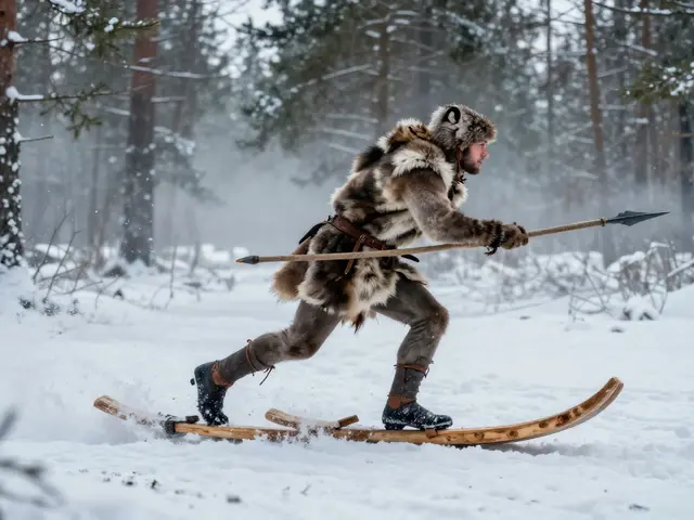 Kdo vymyslel lyže? Historie od kamenných nástrojů po moderní sport